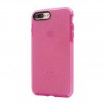 Wholesale iPhone 8 Plus / 7 Plus Mesh Hybrid Case (Hot Pink)